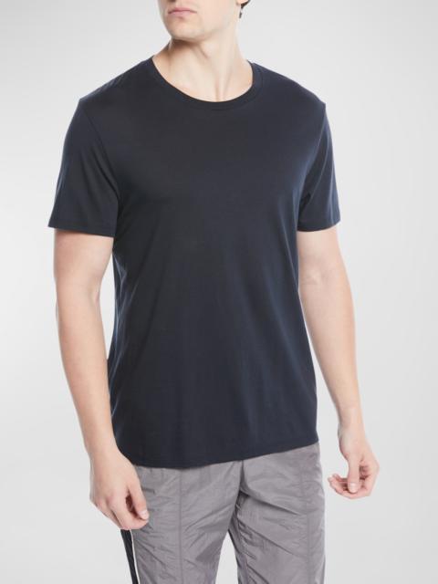 Vince Men's Short-Sleeve Pima Crewneck Jersey T-Shirt, Black