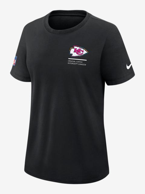 Nike Kansas City Chiefs Crucial Catch Women's Nike Dri-FIT NFL T-Shirt