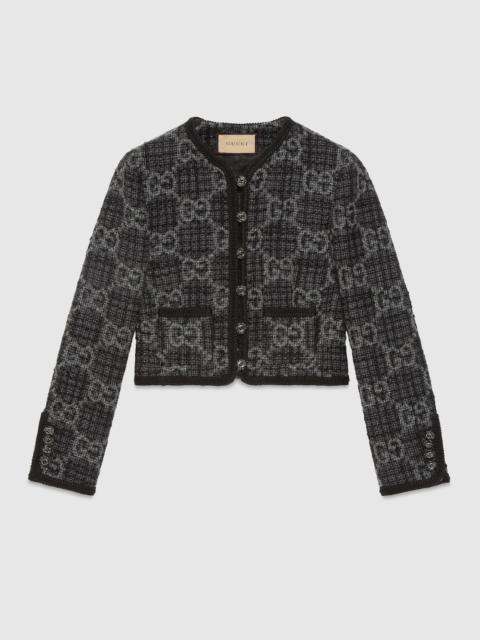 GUCCI GG tweed jacket