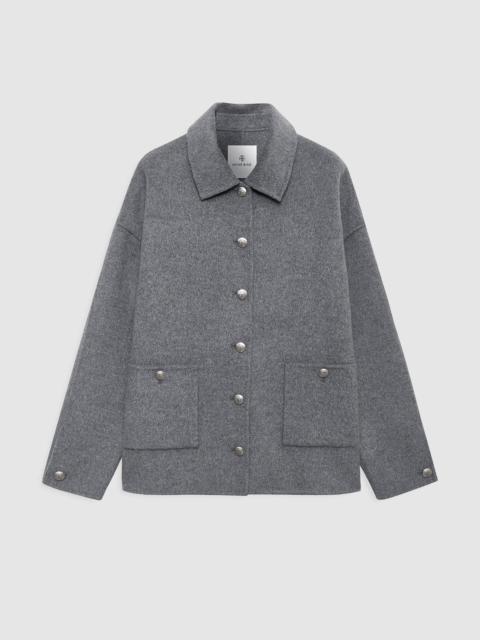 Luca Jacket - Heather Grey Cashmere Blend