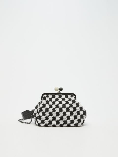 Max Mara SALMONE Damier cotton Pasticcino Bag