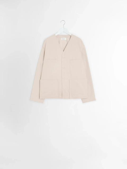 Lemaire COLLARLESS OVERSHIRT