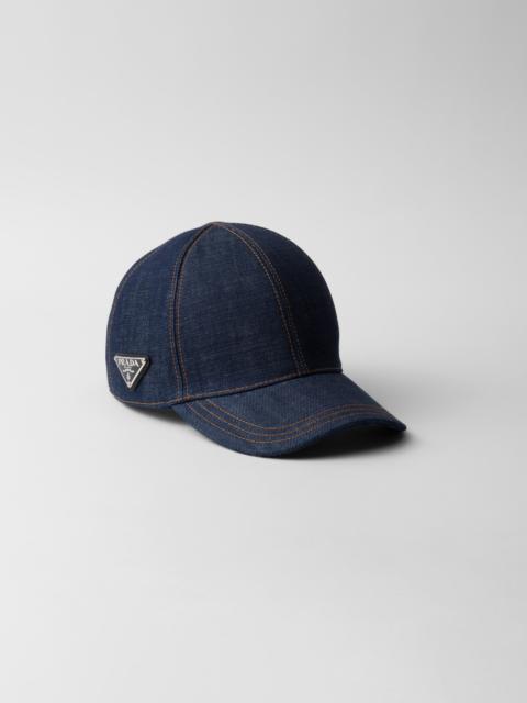 Prada Selvedge denim baseball cap
