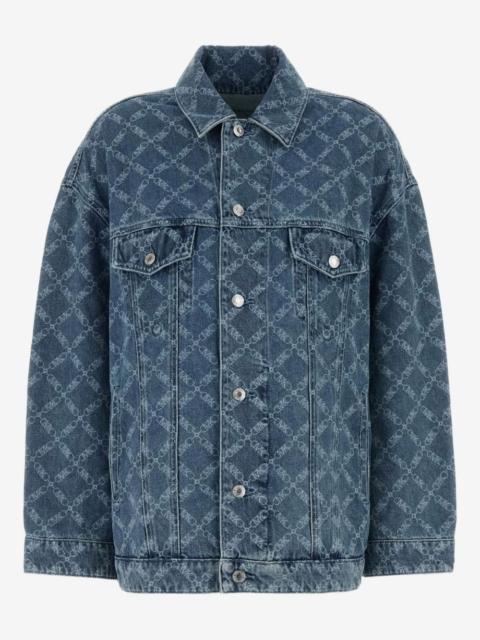 MICHAEL KORS printed denim jacket