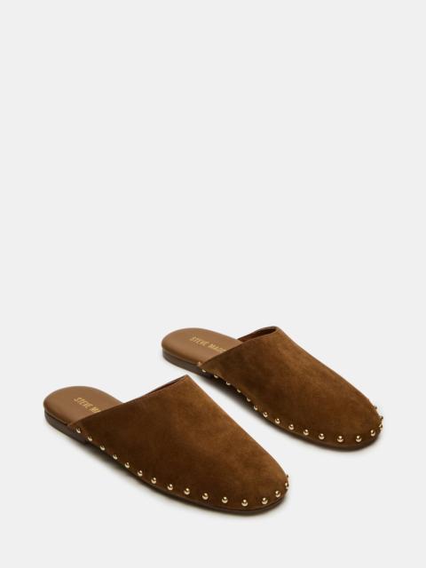 STEVE MADDEN PEARSON CHESTNUT SUEDE