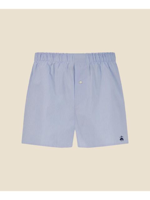Brooks Brothers Slim Fit Cotton Broadcloth Striped Boxers