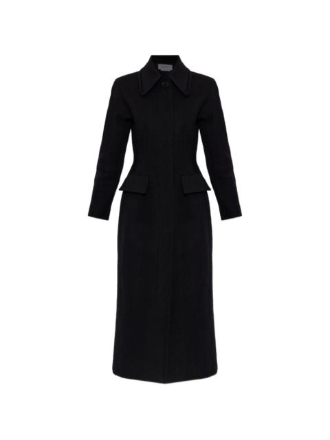 Alexander McQueen corset-detail coat