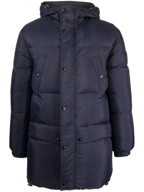 Yves Salomon hooded feather-down padded jacket