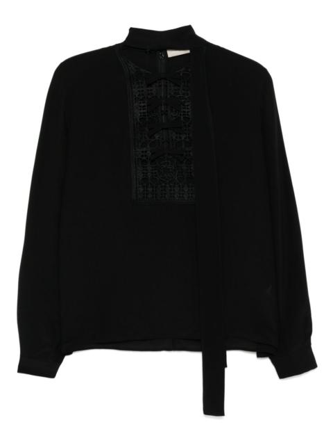 ELIE SAAB long-sleeved blouse