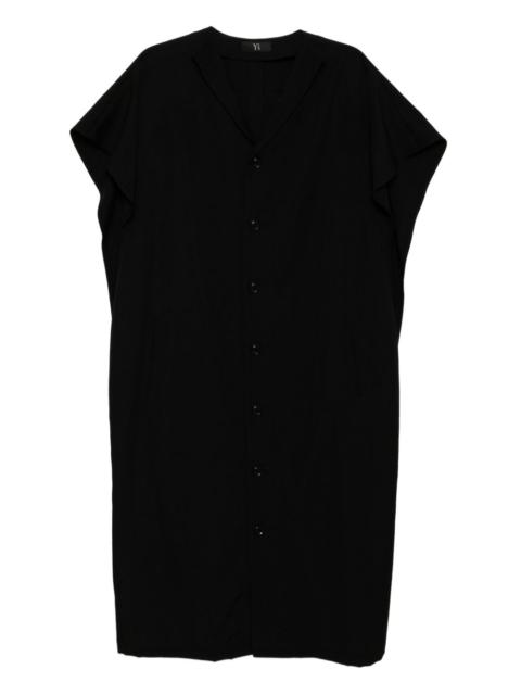 Y's Crepe de Chine box shirt dress