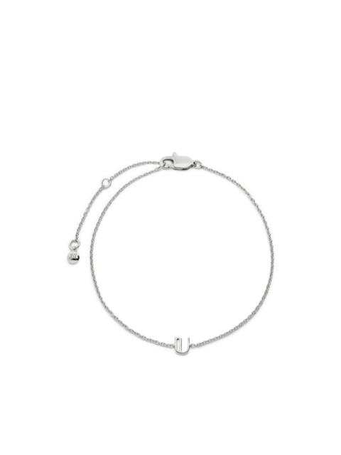 MONICA VINADER Initial U chain bracelet