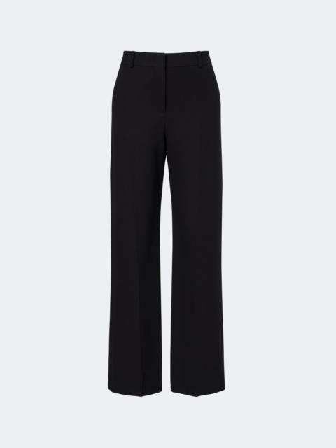 FENDI Silk and cotton wide-leg pants