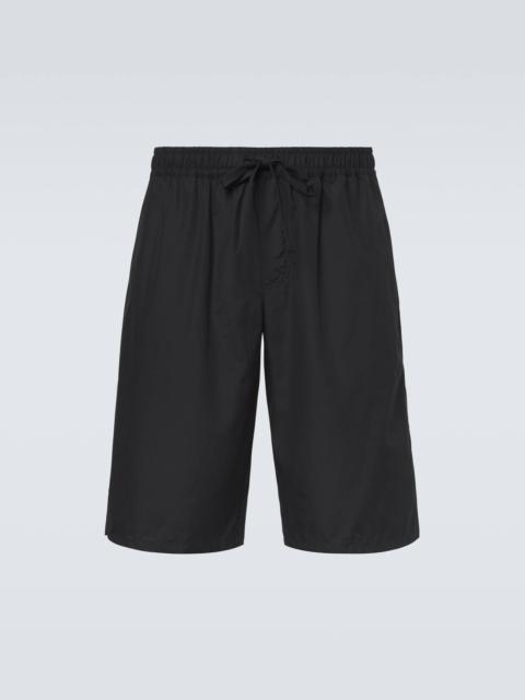 Dolce & Gabbana Vanity cotton poplin Bermuda shorts
