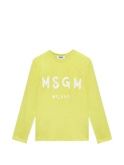 MSGM long-sleeve top