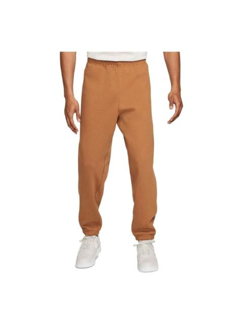 Nike NikeLab Solo Swoosh 바지 'Brown' CW5460-270