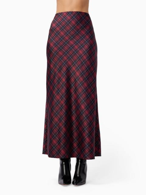 CAMI NYC AVIVA MAXI SKIRT TARTAN