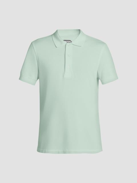 TOM FORD Men's Slim-Fit Pique Polo Shirt - Bok Choy