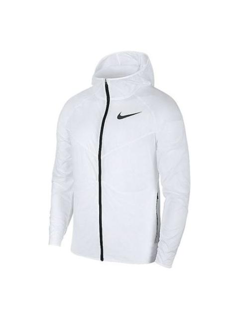 Nike Windrunner Casual Sports Thin and light Breathable Jacket White CQ2921-100