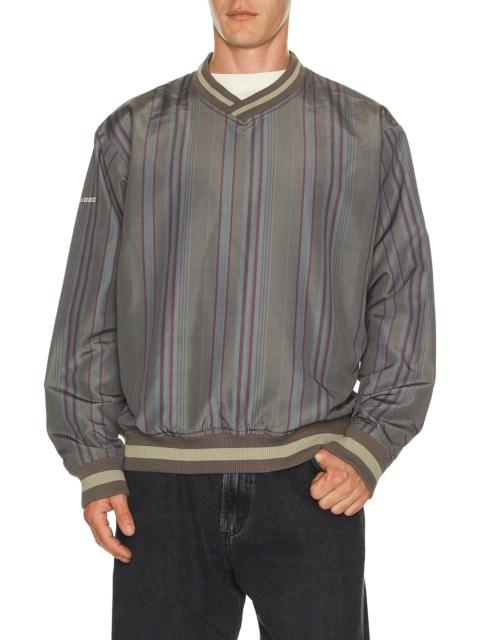 Metalwood Studio Lined V Neck Pullover