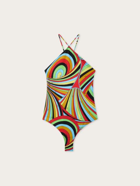 PUCCI IRIDE PRINT SWIMSUIT