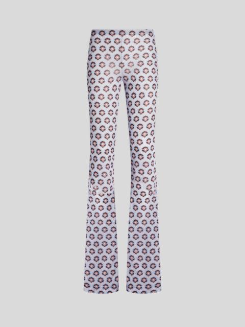 PRINTED JERSEY TROUSERS