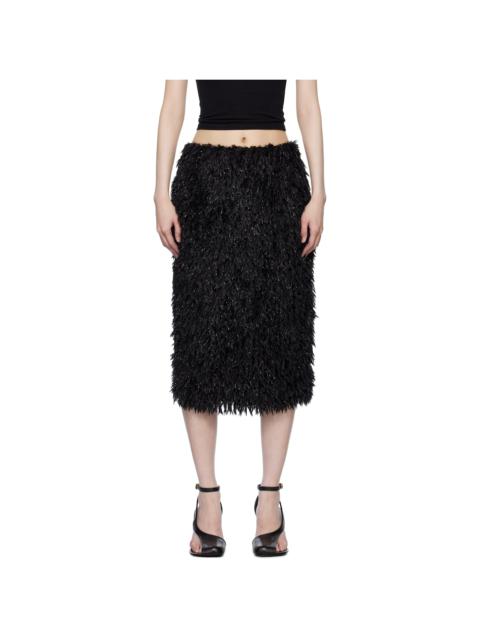 16ARLINGTON Black Eilo Midi Skirt