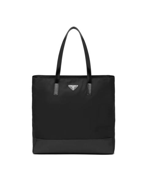 Prada Re-Nylon and Leather tote