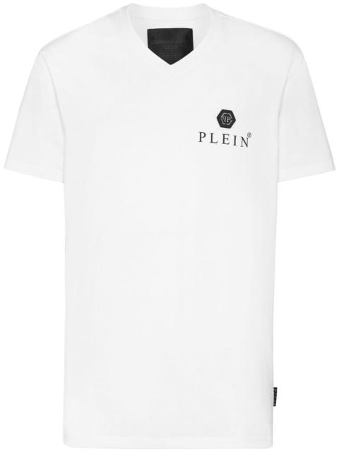 PHILIPP PLEIN logo-plaque T-shirt