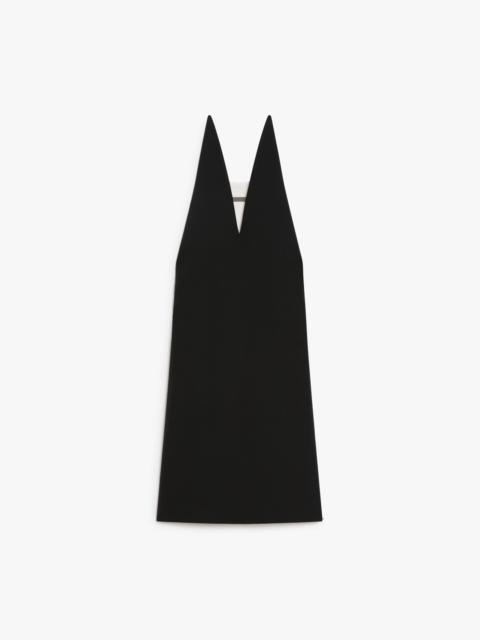 Sportmax BERGAMO Fitted tech-wool dress