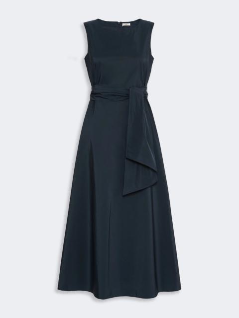 WEEKEND Max Mara GENTILE Flared taffeta dress - NAVY