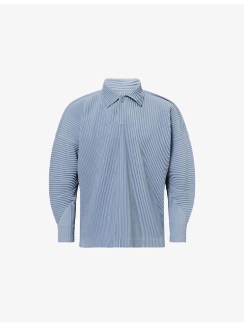 ISSEY MIYAKE Monthly Colors: August Relaxed-Fit Knitted Shirt