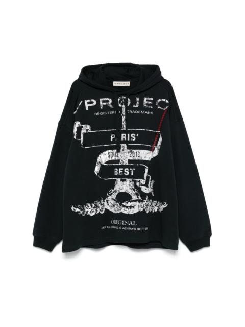 Y/Project Evergreen Paris' Best printed hoodie