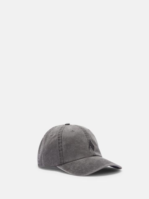 THE ATTICO FADED BLACK BASEBALL HAT