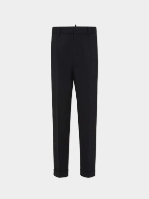 DSQUARED2 ONE PLEAT WOOL PANT