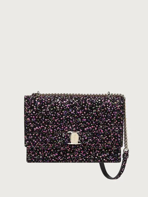 FERRAGAMO VARA BOW CROSS BODY BAG (M)
