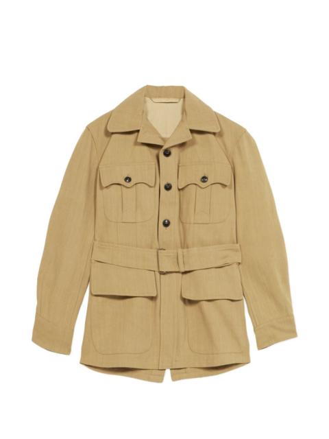FORTELA Clint belted chest-pockets jacket