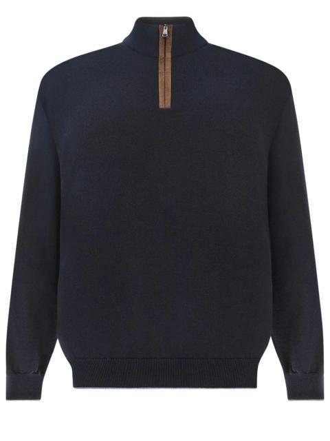 Paul & Shark X-Soft Wool Half-Zip Sweater