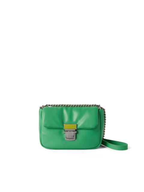 MSGM Puffer handbag with snap