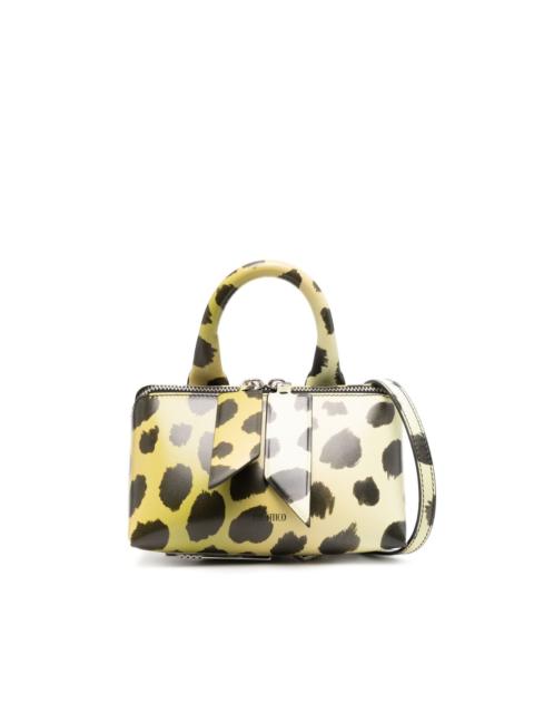 THE ATTICO Friday giraffe-print tote bag