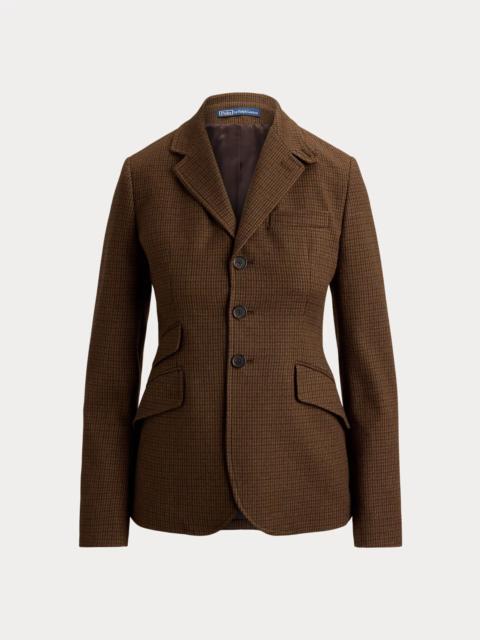 Polo Ralph Lauren Single-Breasted Tweed Hacking Blazer