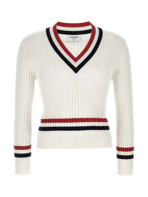 Thom Browne RWB intarsia sweater