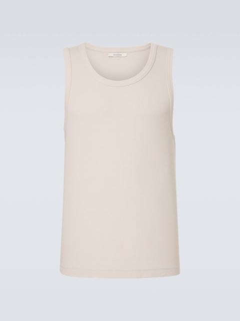 entire studios Cotton-blend fleece tank top