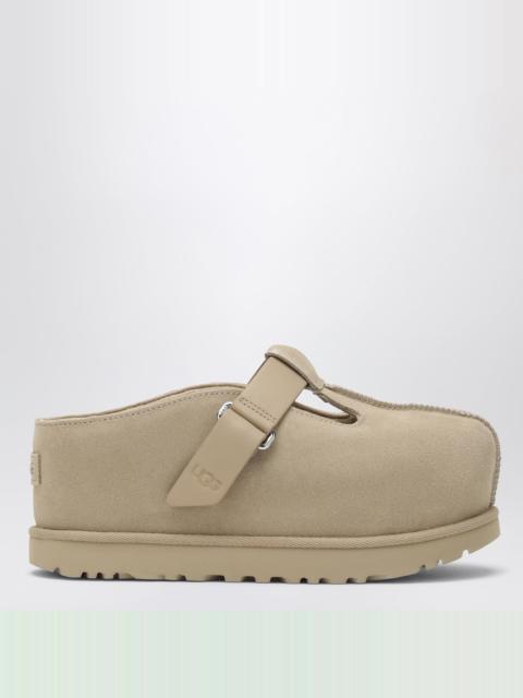UGG Goldenstar Hi suede clogs in sand