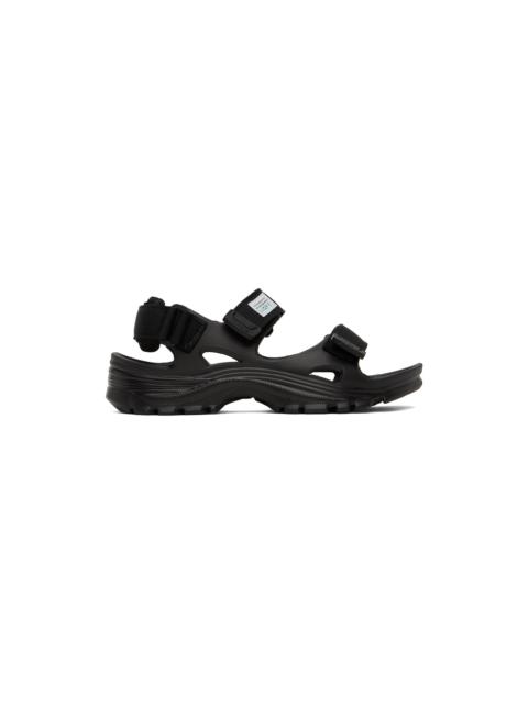 Suicoke Black Wake Sandals
