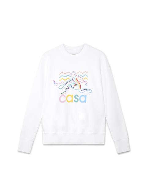 Beach Girl Tennis Sweatshirt