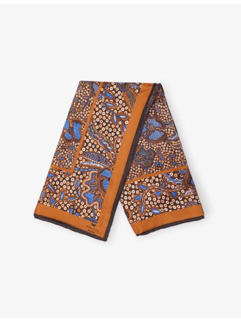 WEEKEND Max Mara Onesto Printed Silk Scarf