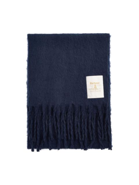 Barbour Ellison fringed-detail scarf