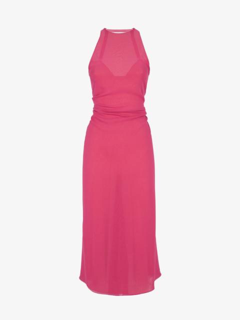 ワンピース FENDI Fuchsia Silk Dress FENDI Fendi Woman Fuchsia Silk Dress | luosophy | REVERSIBLE