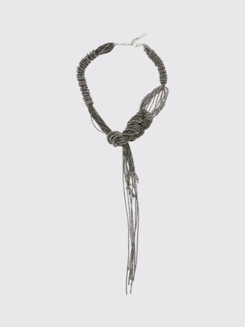 Brunello Cucinelli BRUNELLO CUCINELLI Jewel Woman color Silver