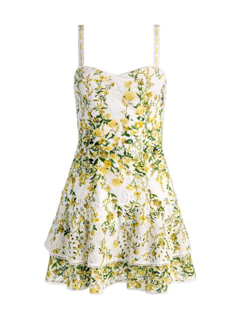 Alice + Olivia MEREDITH SWEETHEART MINI DRESS